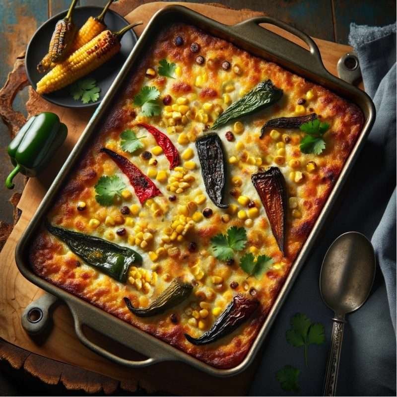 Smoked Gouda Corn Casserole