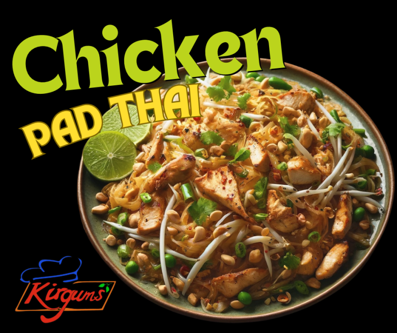 Chicken pad Thai Chicken pad Thai