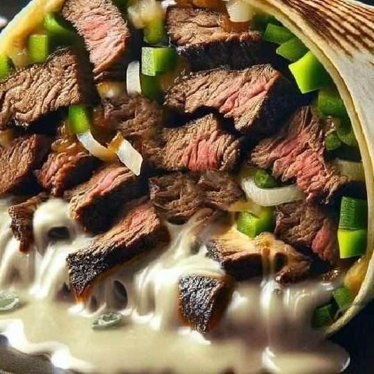 IMG_1904 Cheese steak burrito